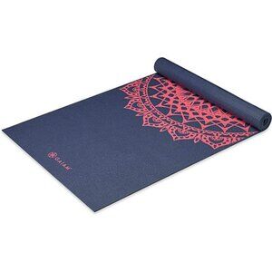 Gaiam Print Yoga Mat, Non Slip Exercise & Fitness Mat for All Types of Yoga,